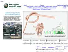 Tablet Screenshot of nemedicalcables.com